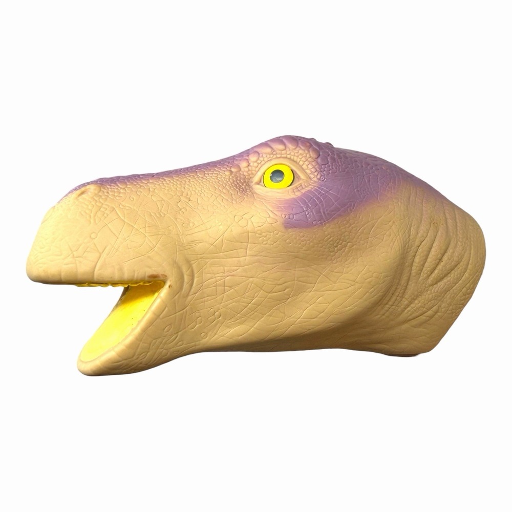 2000 NEERA Dinosaur Hand Puppet McDonald's Vintage Toy Disney Iguanodon McDs 3+‎